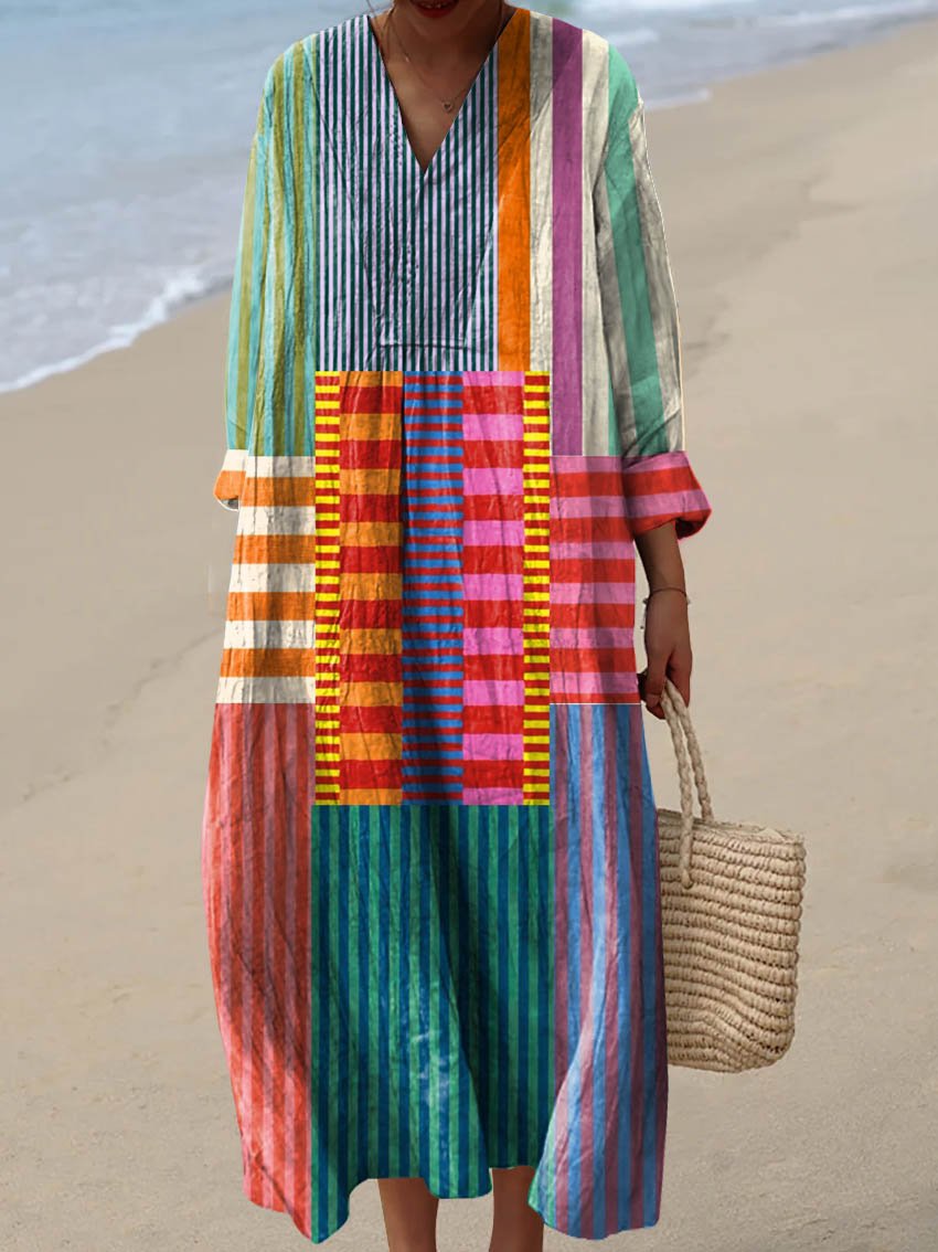 Angela™ | Effortless Playful Maxi Dress for Women