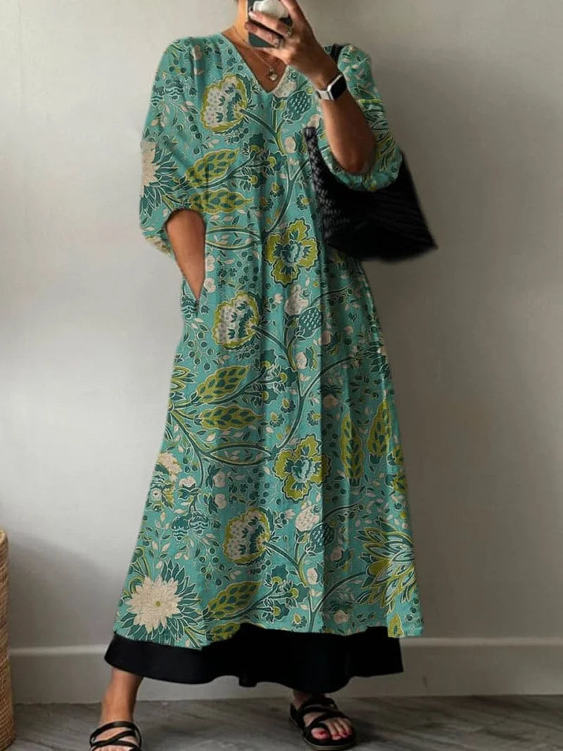 Bella™ | Effortless Floral Maxi Dress for Women