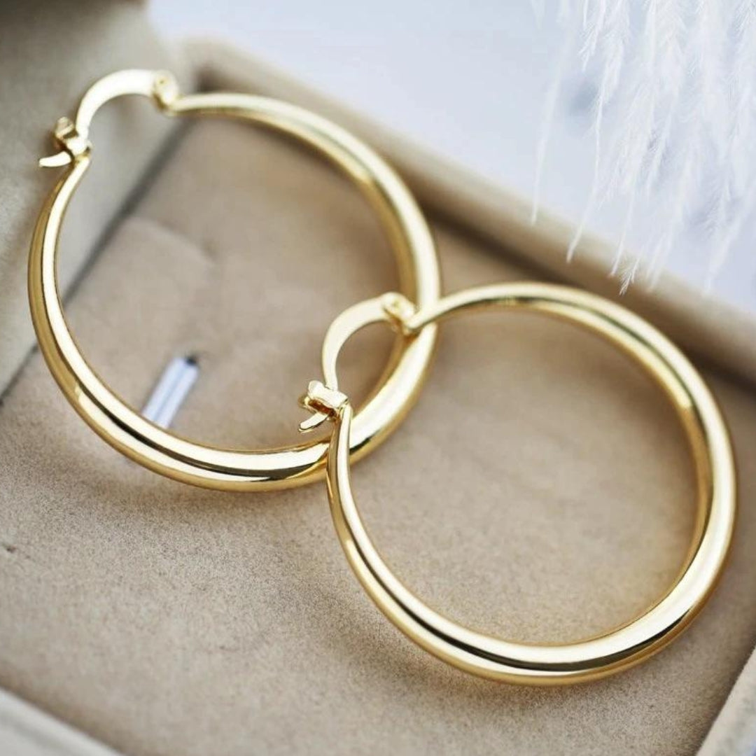 Bethany™ | Bold Gold Earrings