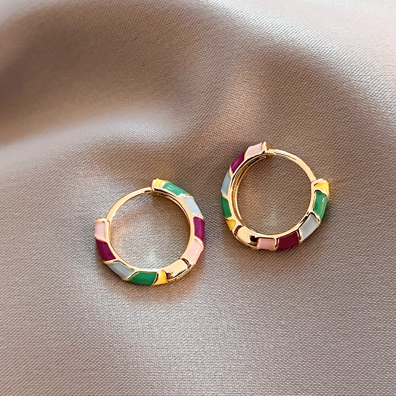 Chloe™ | Elegant Enamel Earrings