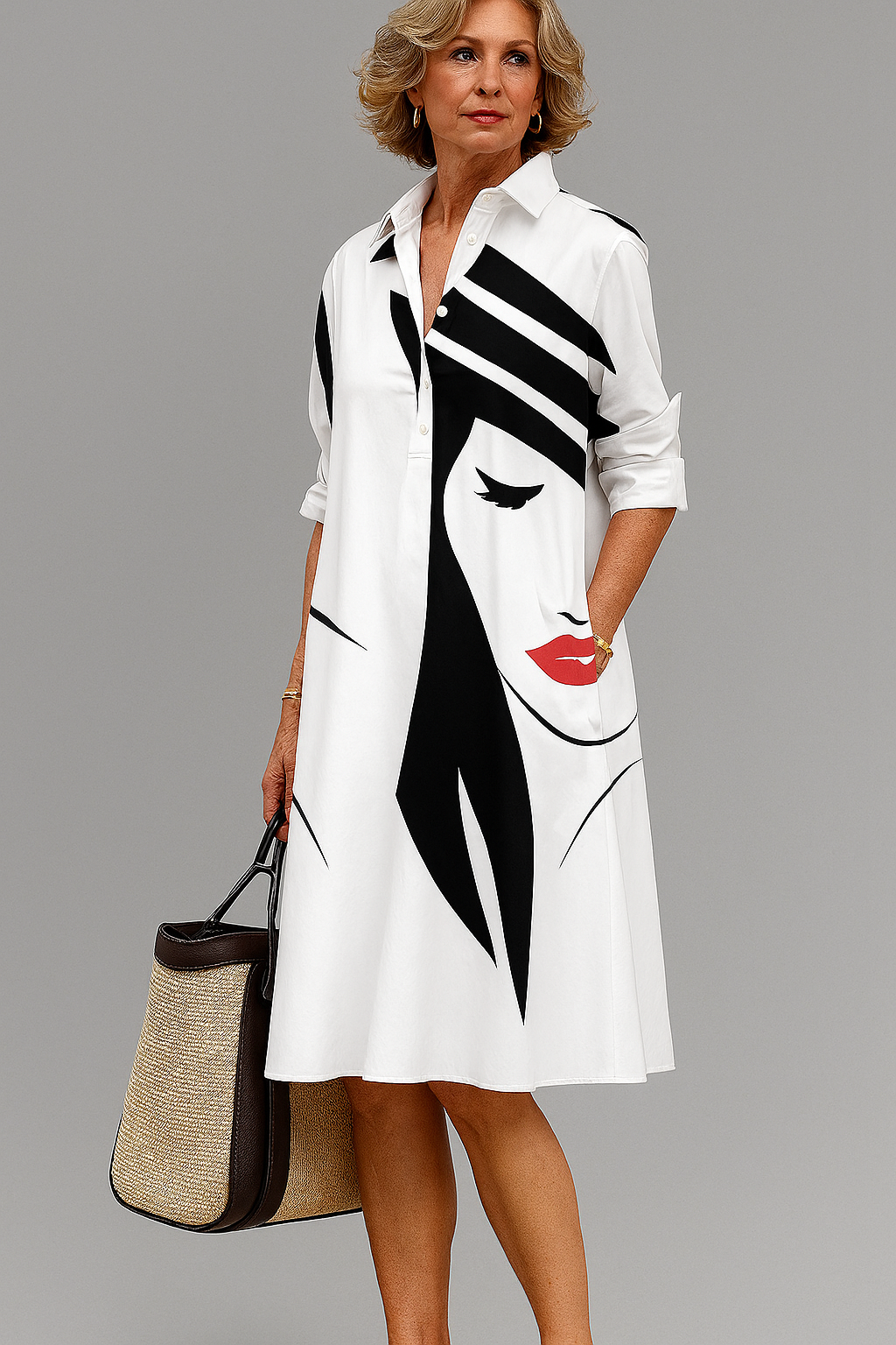 Clara™ | Bold Elegant Women's Dress