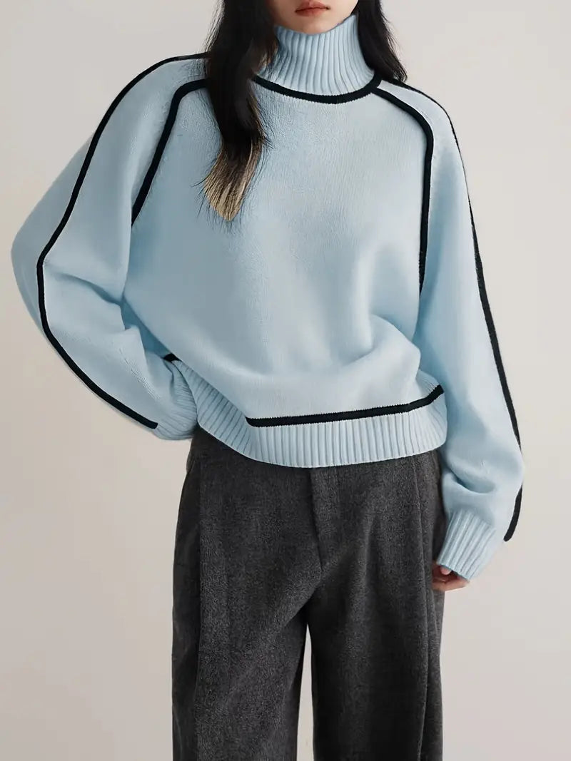 Donna | Elegant Turtleneck sweater 10
