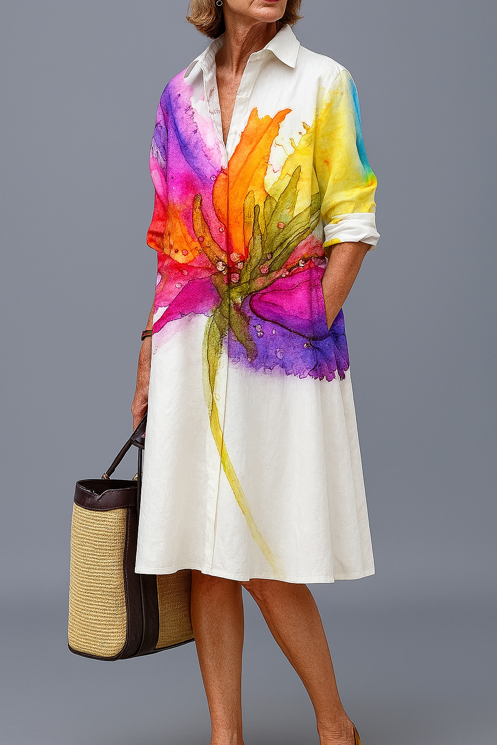 Doris™ | Effortless White Summer Dress