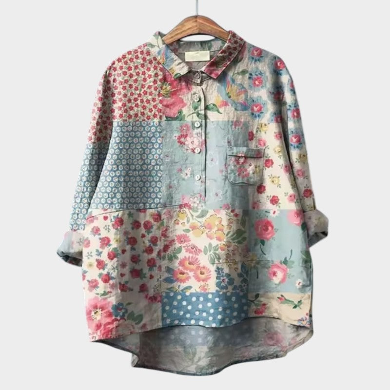 Fallon™ | Elegant Floral Blouse for Women