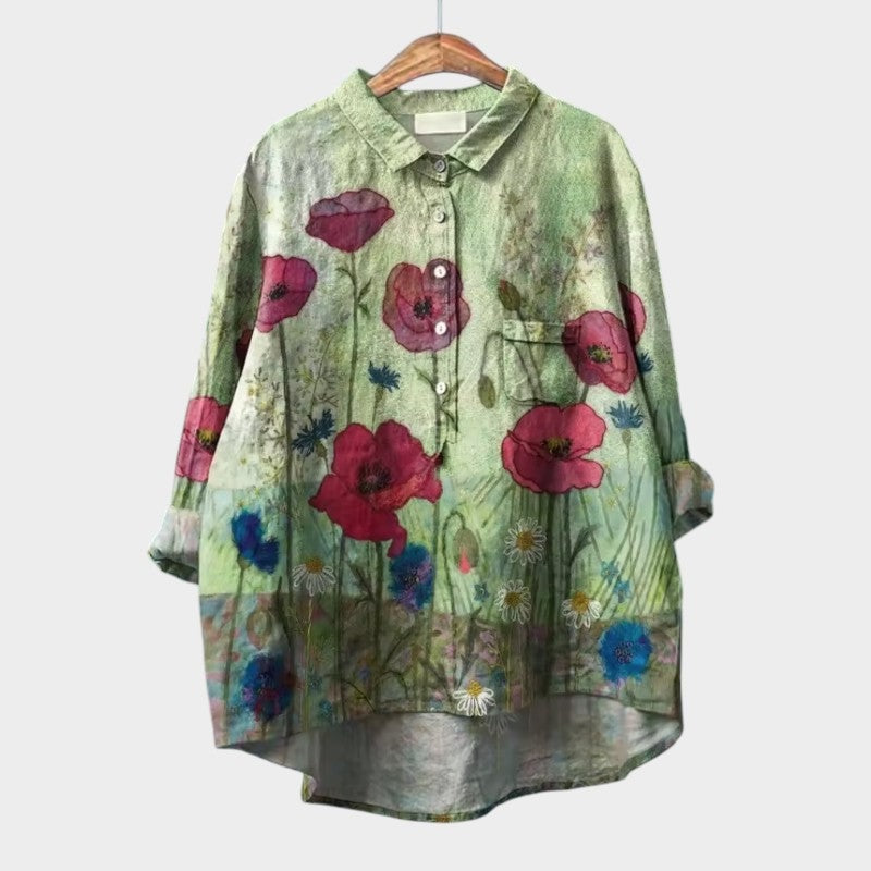 Fallon™ | Elegant Floral Blouse for Women
