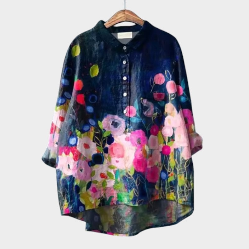 Fallon™ | Elegant Floral Blouse for Women