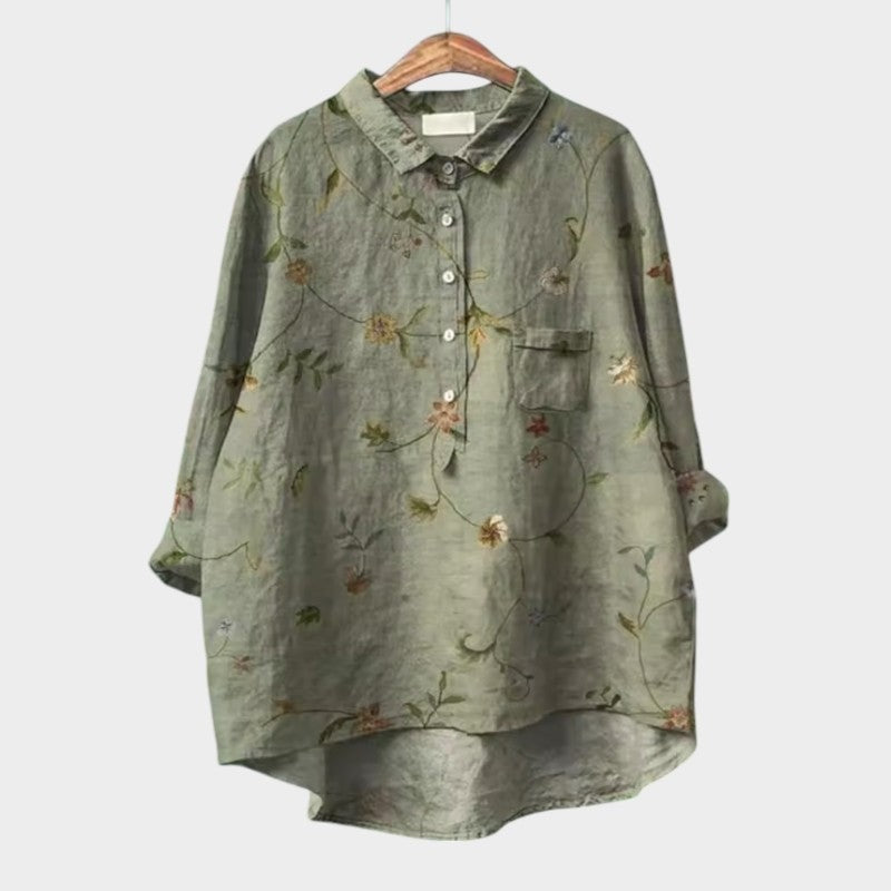 Fallon™ | Elegant Floral Blouse for Women