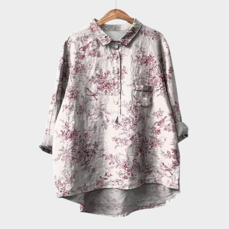 Fallon™ | Elegant Floral Blouse for Women