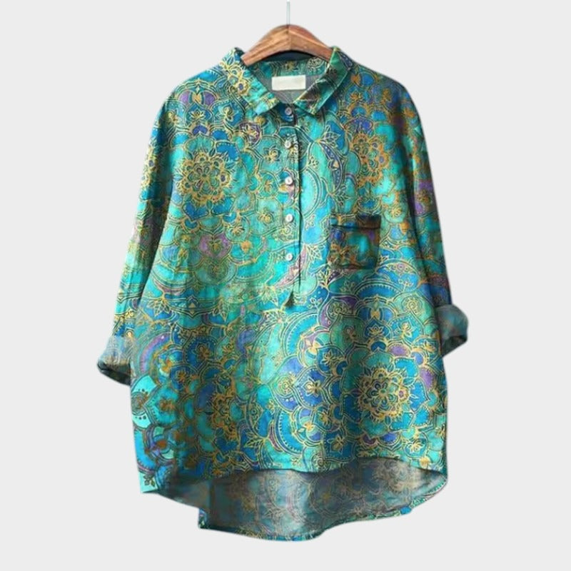 Fallon™ | Elegant Floral Blouse for Women