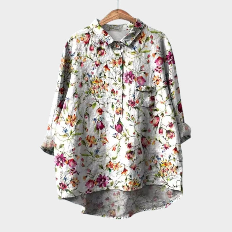 Fallon™ | Elegant Floral Blouse for Women