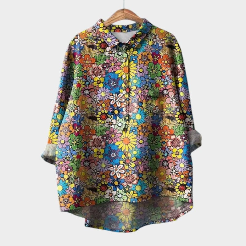 Fallon™ | Elegant Floral Blouse for Women