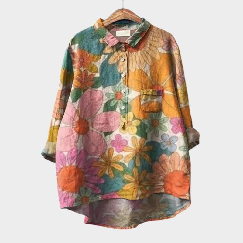 Fallon™ | Elegant Floral Blouse for Women