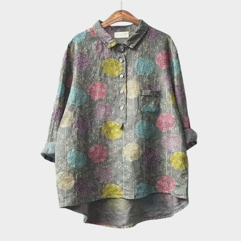 Fallon™ | Elegant Floral Blouse for Women