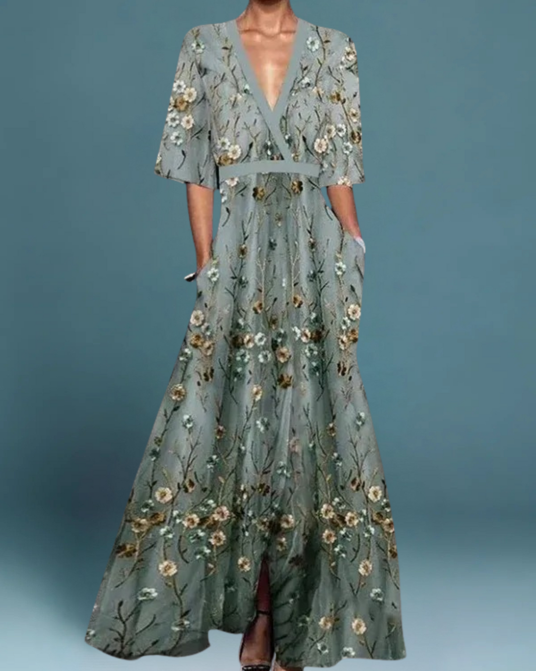 Frances™ | Effortless Floral Maxi Dress