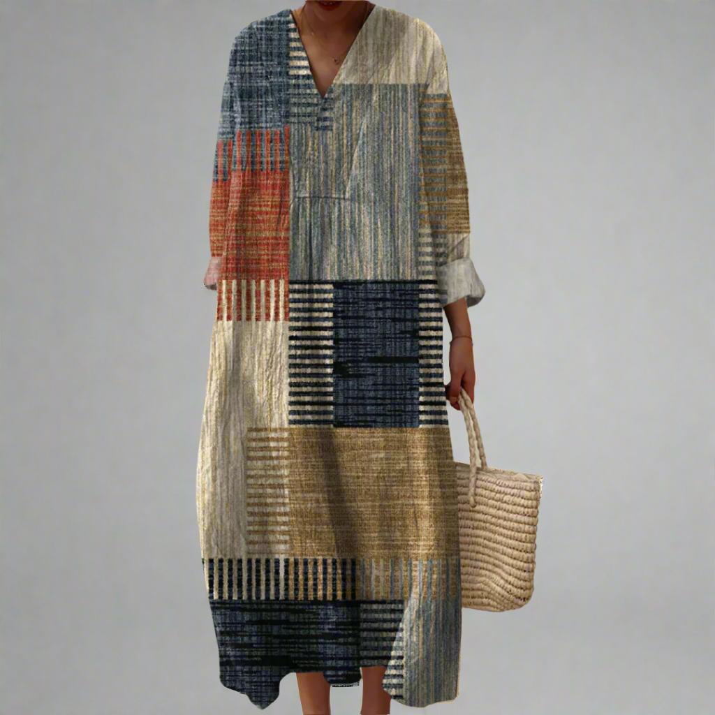 Harriet™ | Comfortable Long Sleeve Maxi Dress