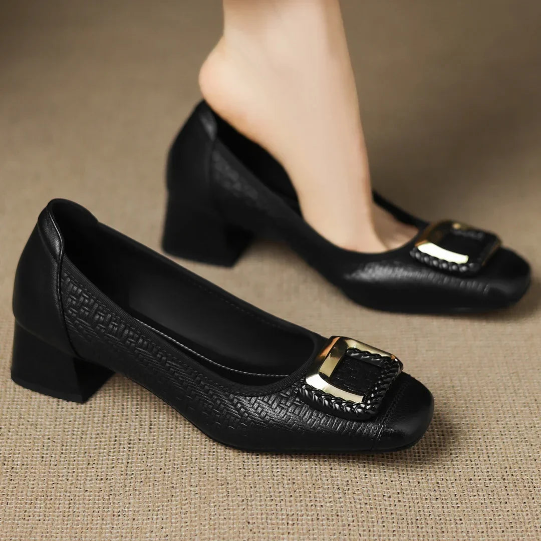 Joan - Elegant Comfort Heels 5