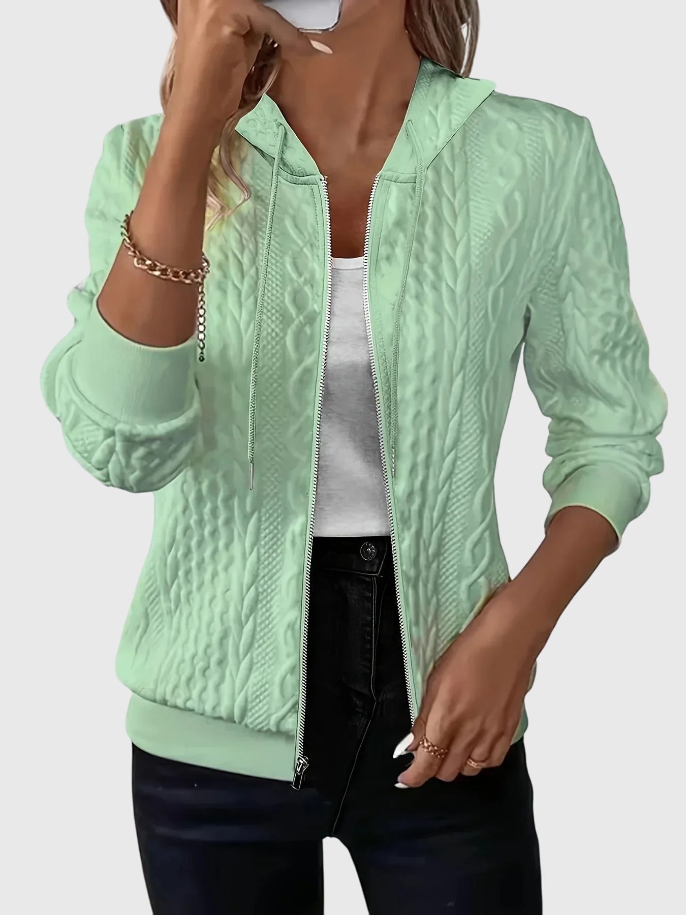 Lena™ - Hoodie with zipper 5