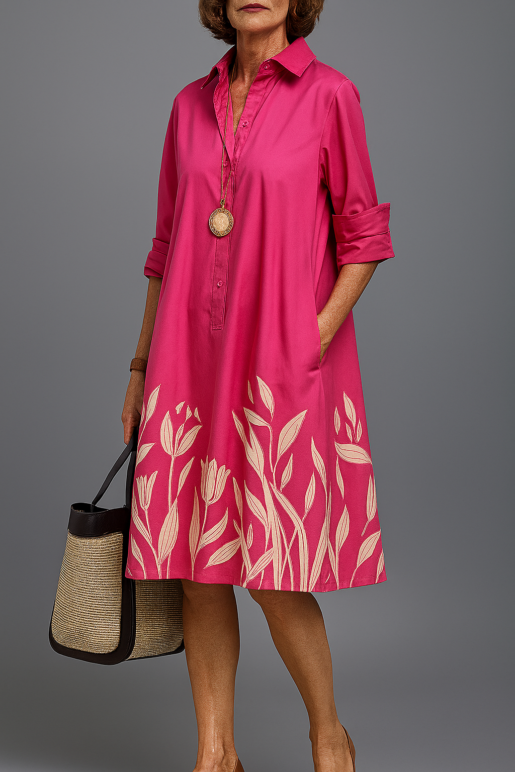 Liane™ | Effortless Elegance Midi Dress for Wedding Guests