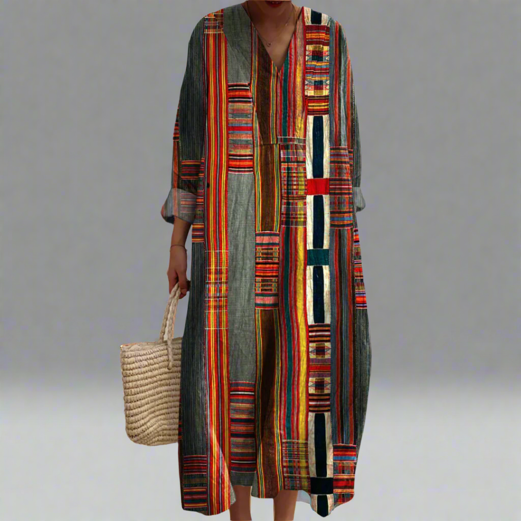 Marianne™ | Effortless Maxi Dress for Women with Sleeves