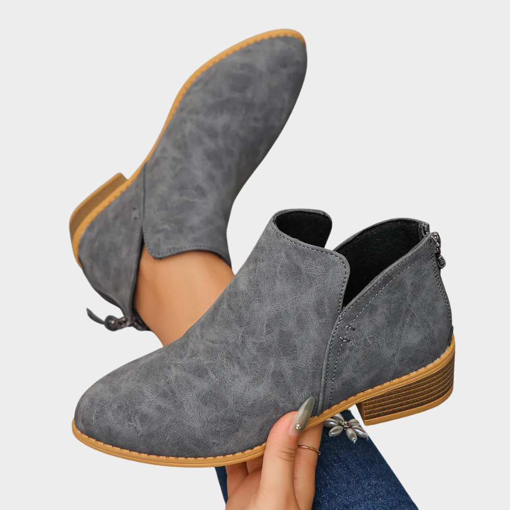 Oakley | Low Heel Ankle Boots 11