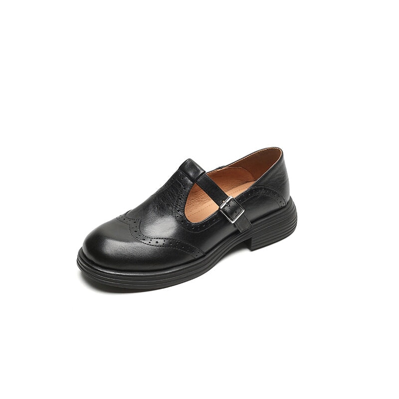 Risla - Leather Mary Janes 8