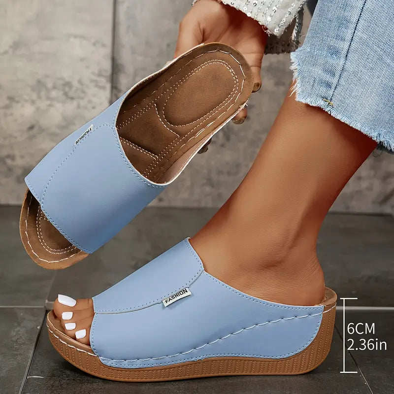 Live™ - Casual leather orthopedic sandals