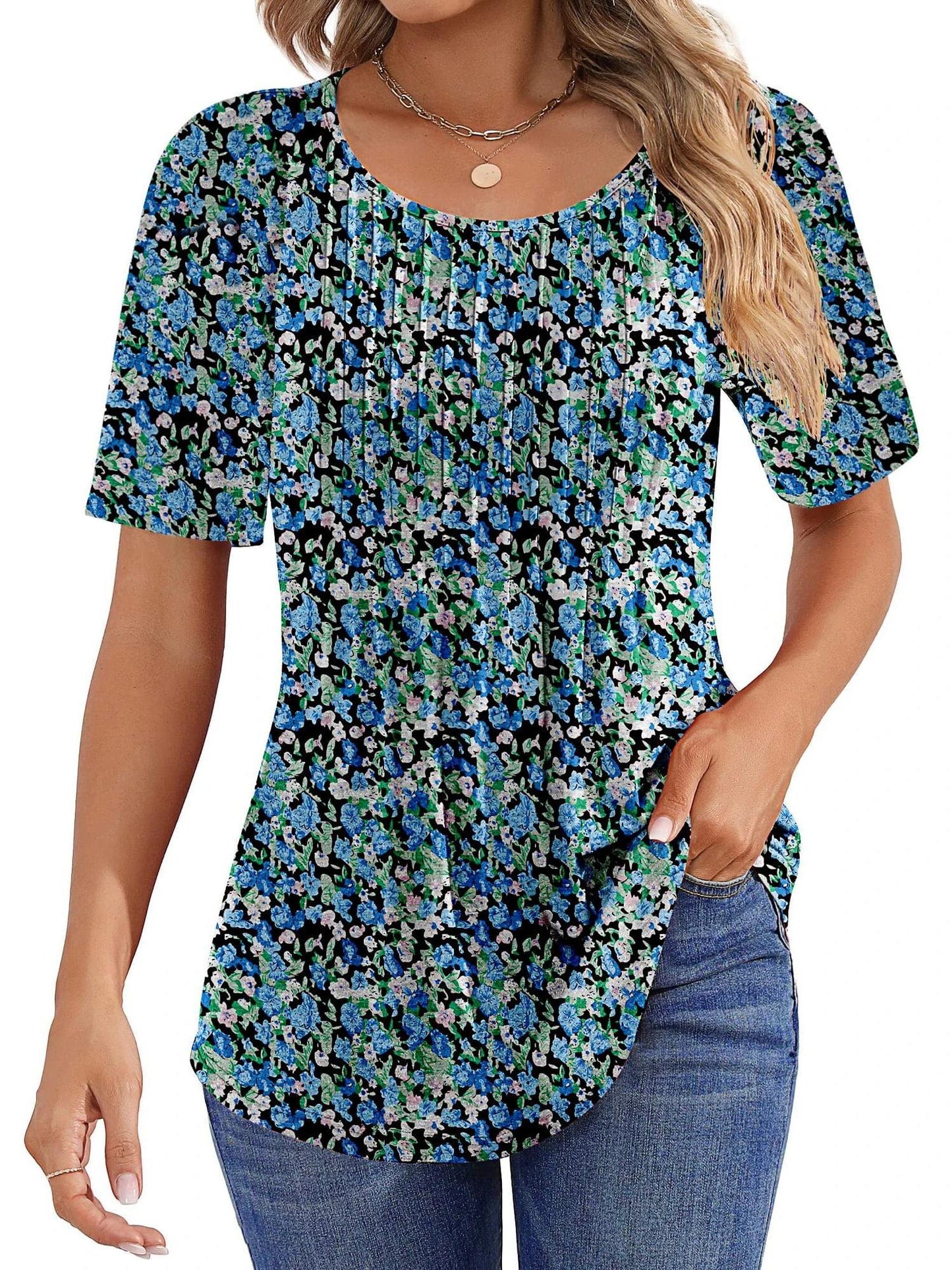 Ariala | Summer Pleated Top