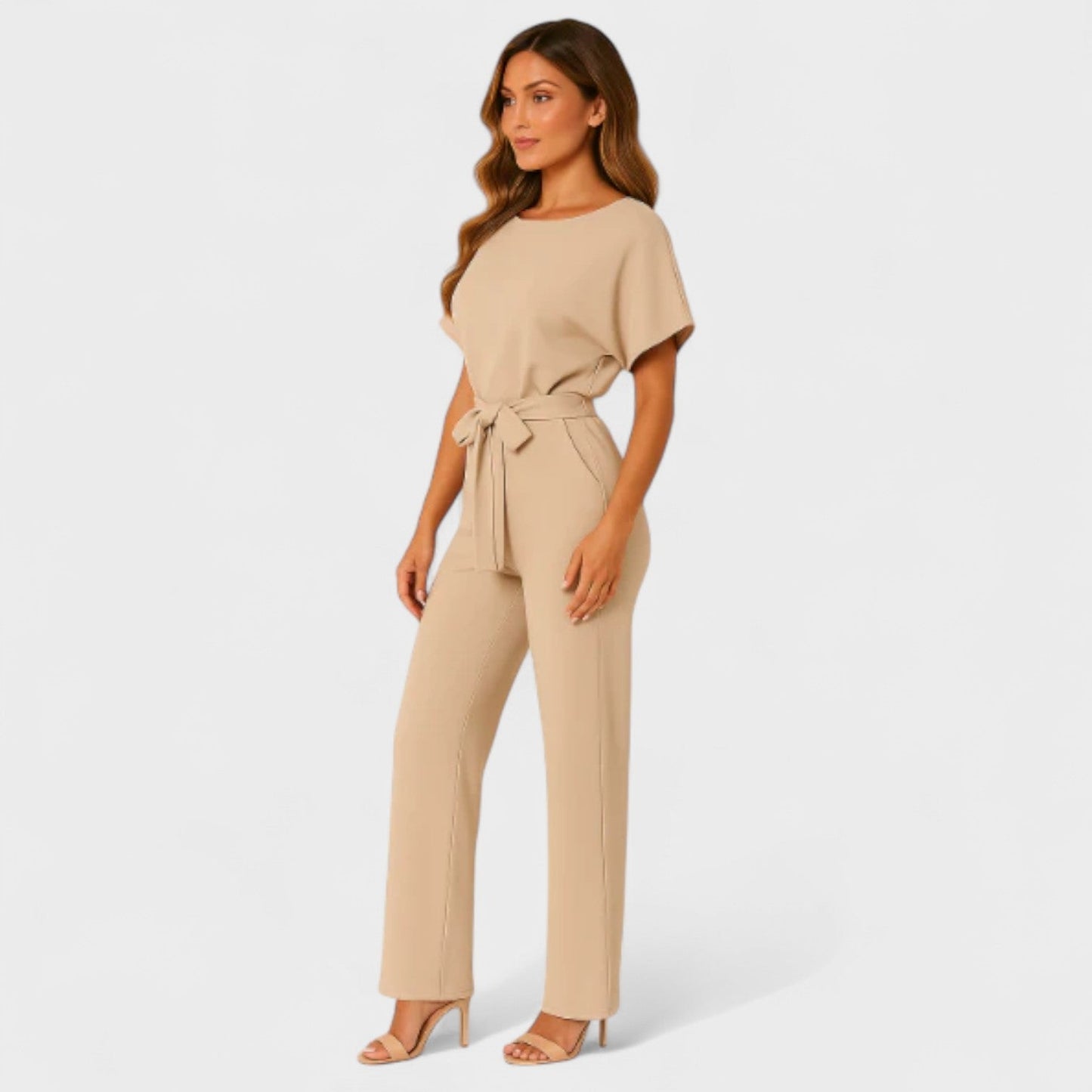 White Jumpsuit for Women - Elegant & Versatile Spring Style