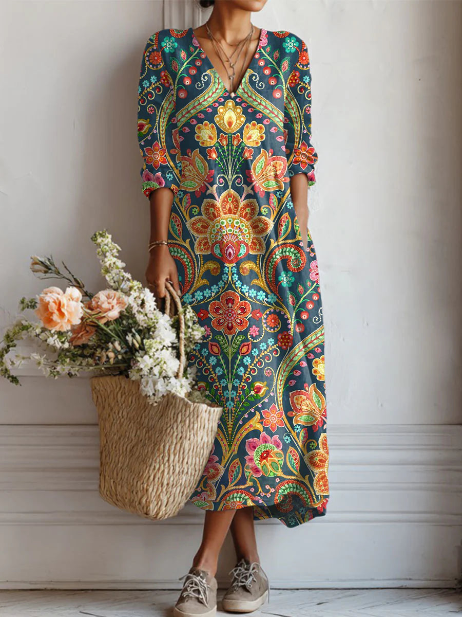 Emily™ | Elegant Floral Womens Dress