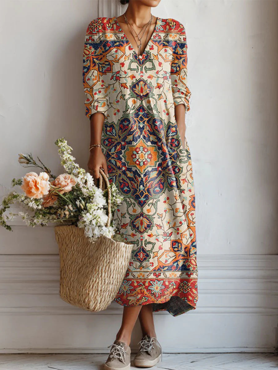 Emily™ | Elegant Floral Womens Dress