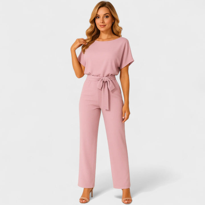 Variant image for White Jumpsuit for Women - Elegant & Versatile Spring Style-25