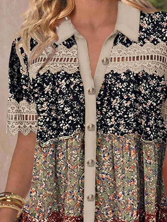 Hillary | Lace Hollow Top