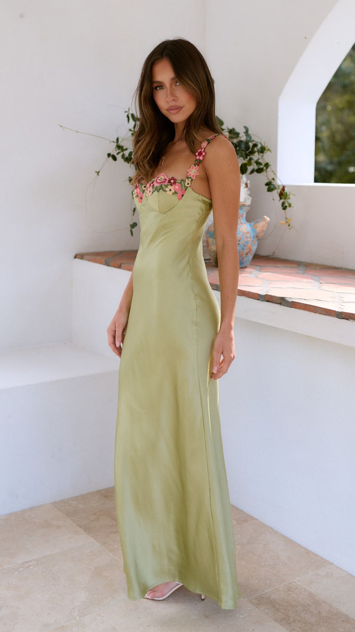 Chelsey Floral Maxi Dress - Elegant Long Dress for Every Occasion