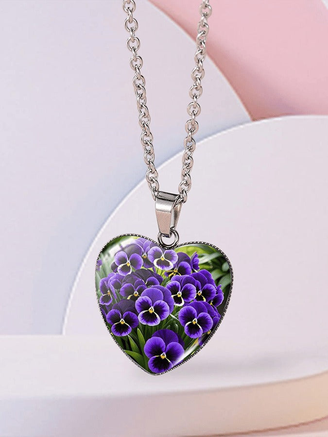 Viola™ | Elegant Women's Heart Necklace