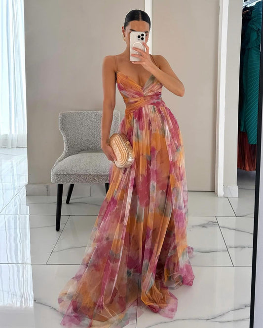 Floral Maxi Dress for Women - Elegant Design & Comfortable Fit