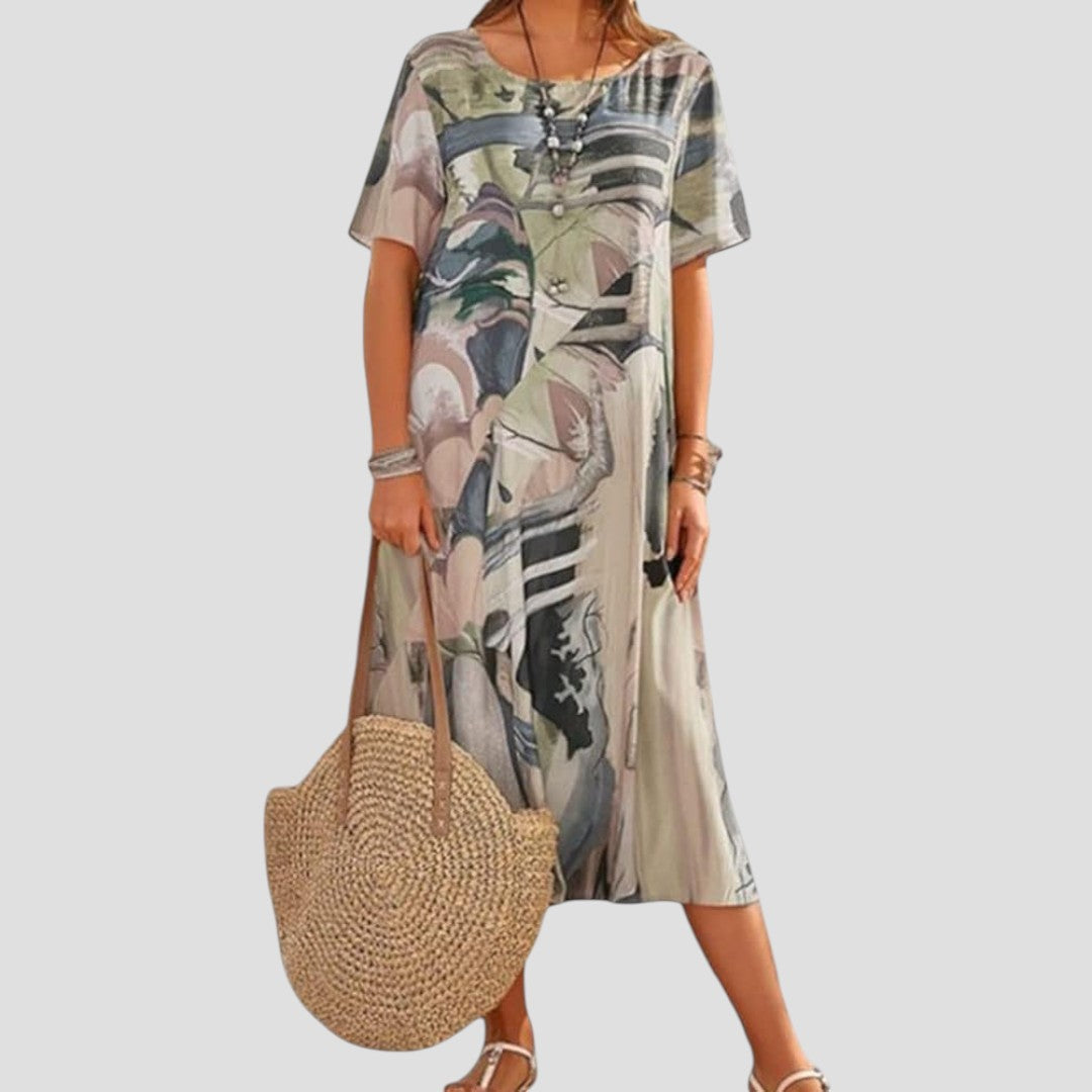 Vittoria™ - MIDI Summer Dress for All-Day Comfort