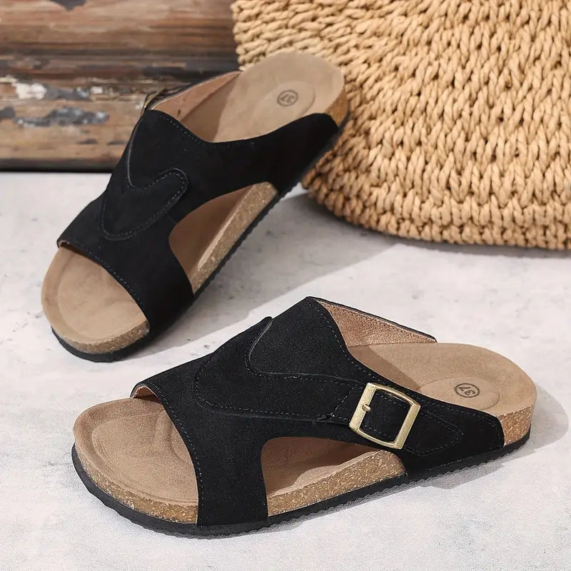 Liva™ - Casual leather orthopedic sandals