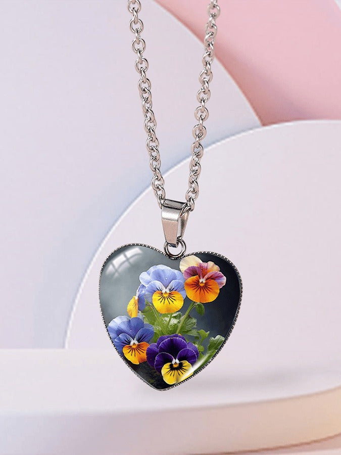 Viola™ | Elegant Women's Heart Necklace