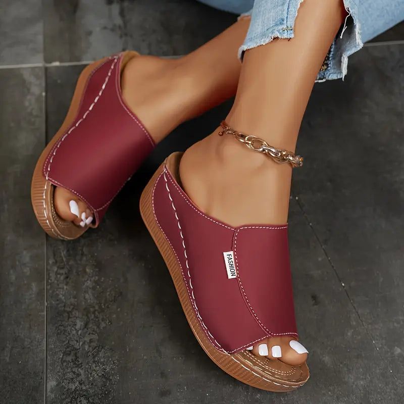 Live™ - Casual leather orthopedic sandals