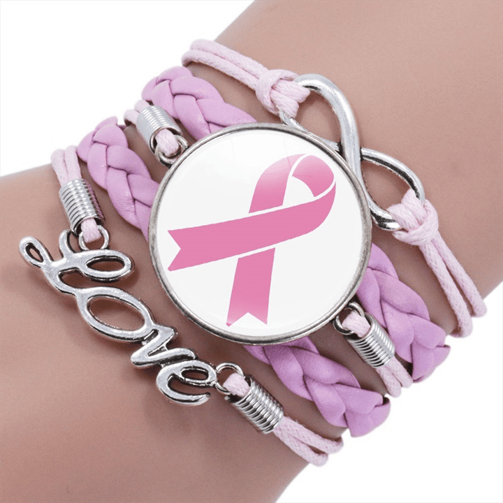 Alicia | Breast Cancer Awareness Women's Handmade Bracelet