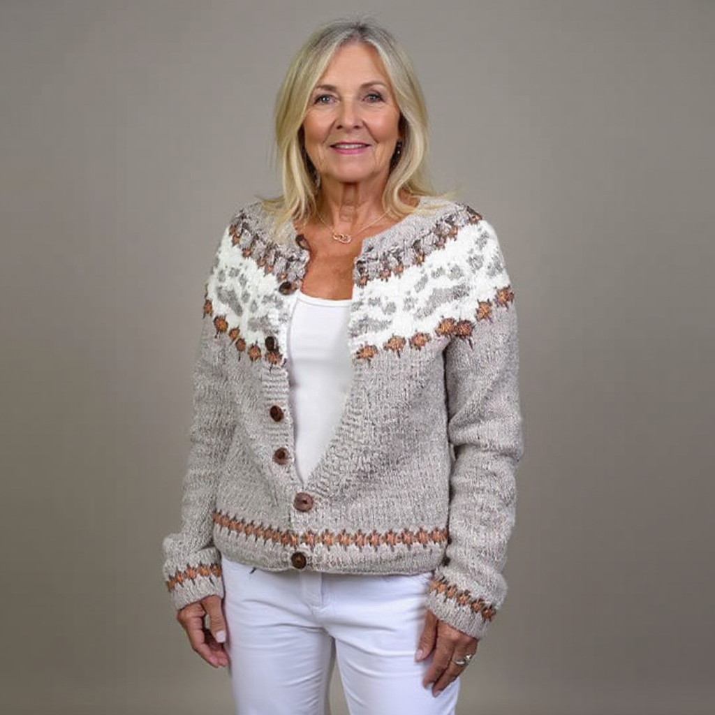 Abby |Vintage Icelandic Wool Cardigan 1