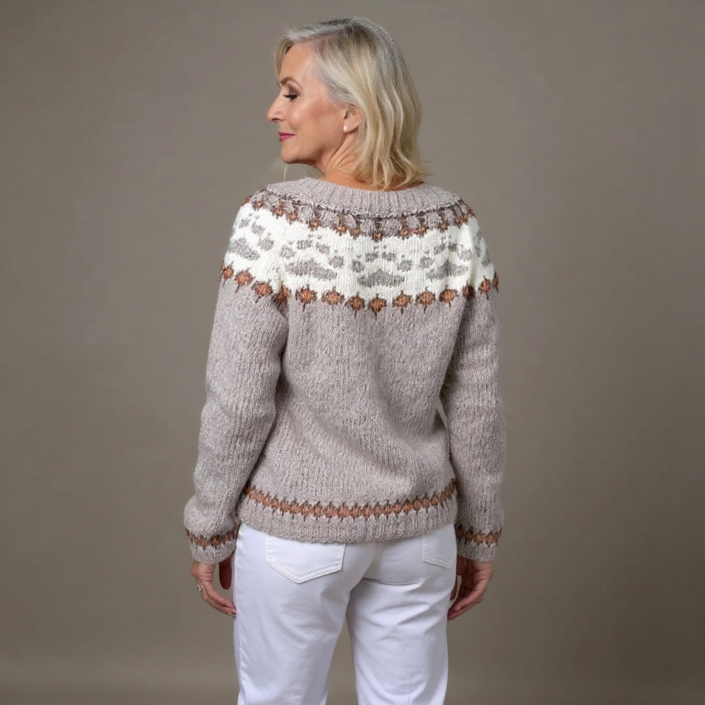 Abby |Vintage Icelandic Wool Cardigan 2