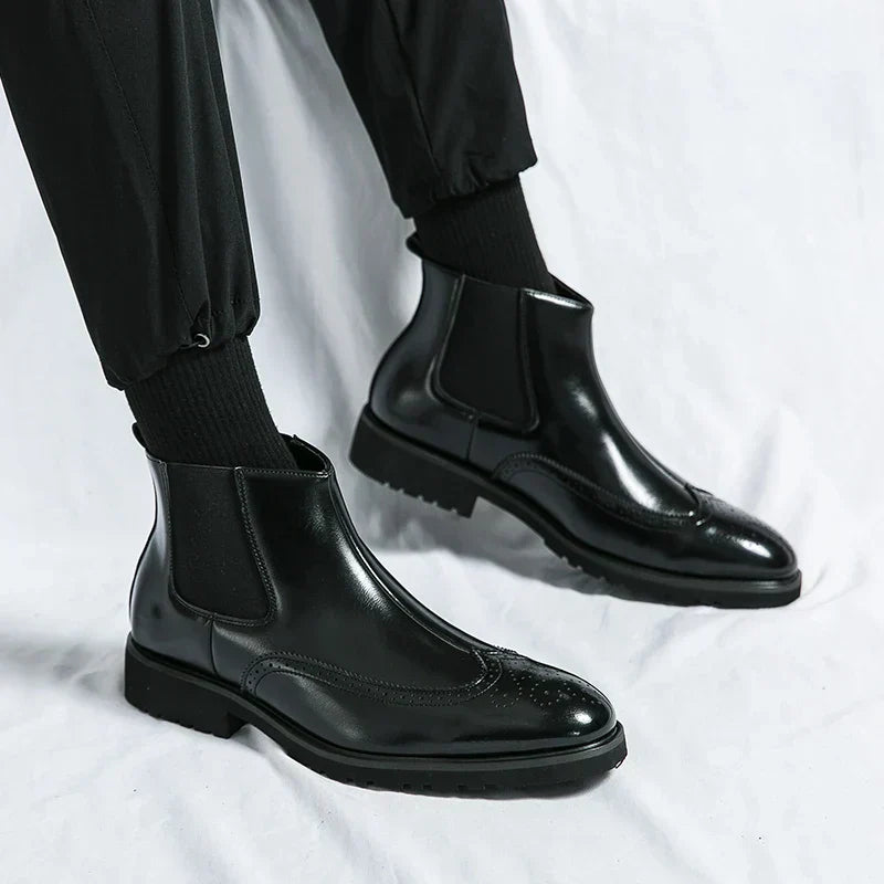Adriel | Genuine Leather Chelsea Boots 2