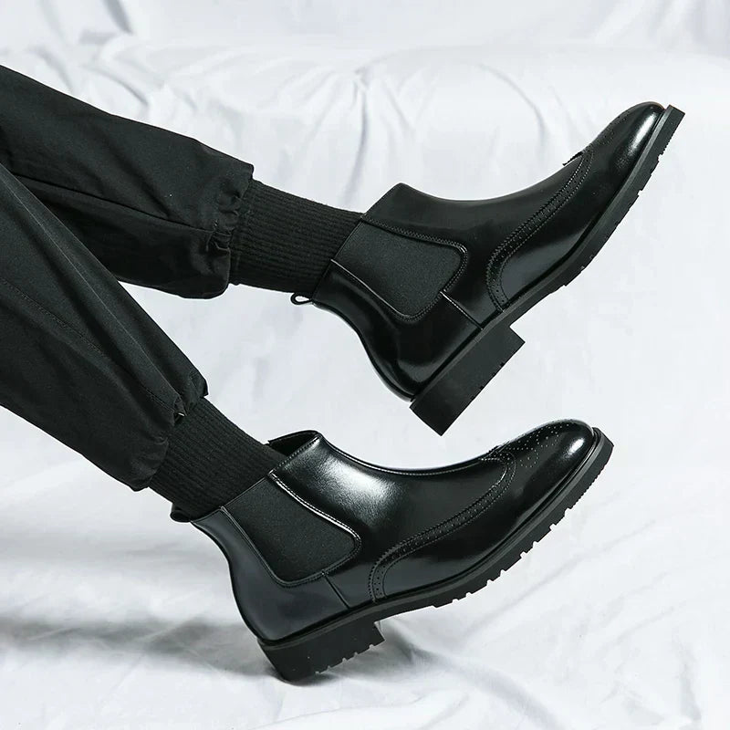 Adriel | Genuine Leather Chelsea Boots 3