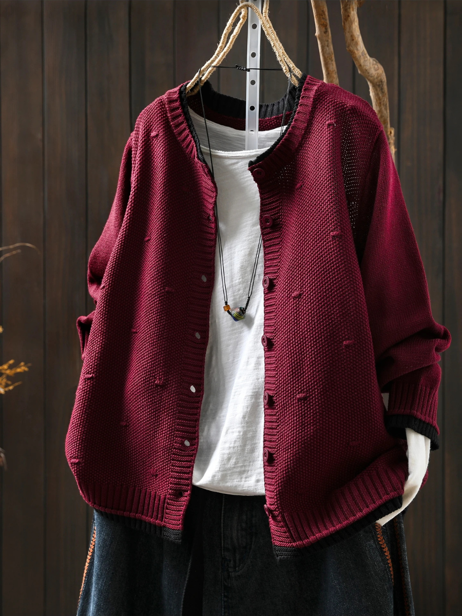 Aileen | Textured Cardigan