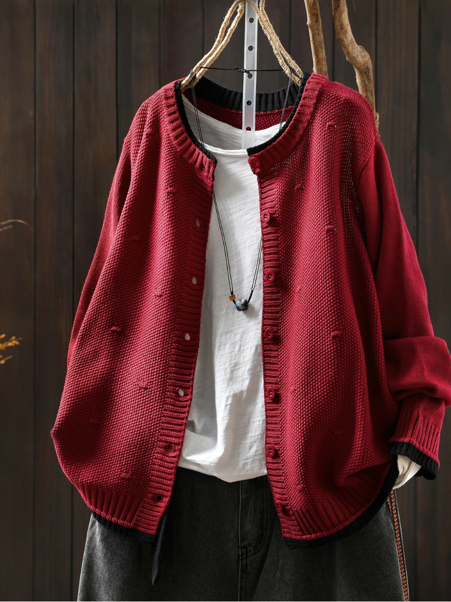 Aileen | Textured Cardigan