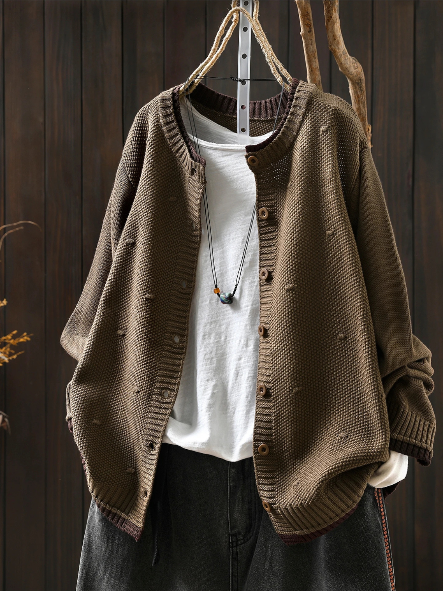 Aileen | Textured Cardigan