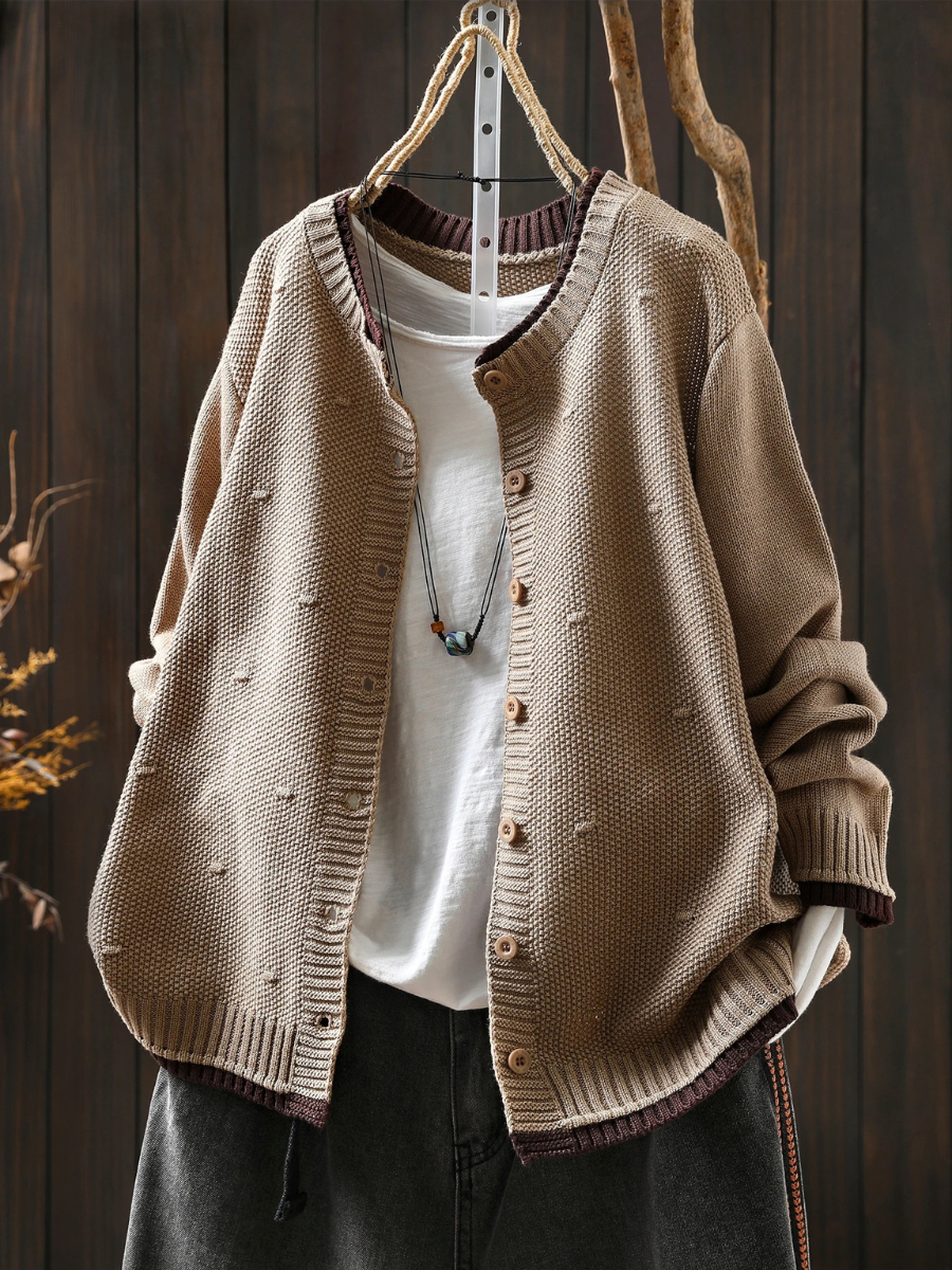 Aileen | Textured Cardigan