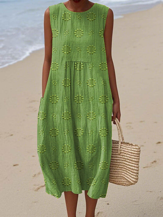 Alexandra™ | Elegant Floral Midi Dress for Women