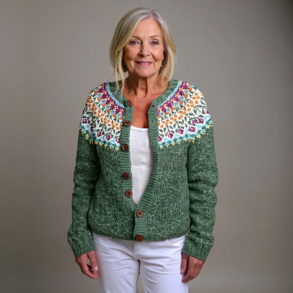 Alice | Vintage Icelandic Wool Cardigan 1